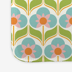 Flower Power Mousepad - Inked Gaming - HD - Corner  - Green