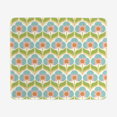 Flower Power Mousepad - Inked Gaming - HD - Mockup - Green