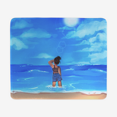 Ocean Sunrays Mousepad - Inked Gaming - MC - Mockup - 051