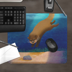 Otter's Best Friend Mousepad - Inked Gaming - EG - Lifestyle - 051