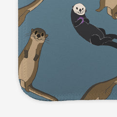 Salted Caramel Otters Mousepad