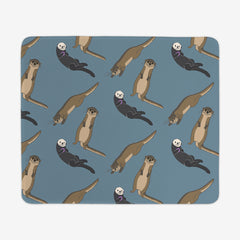 Salted Caramel Otters Mousepad
