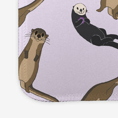 Salted Caramel Otters Mousepad