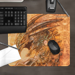 Clockwork Dragon Portrait Mousepad - Jessica Feinberg - Lifestyle - 051