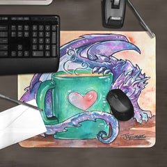 Cozy Tea Dragon Mousepad - Jessica Feinberg - Lifestyle - 051