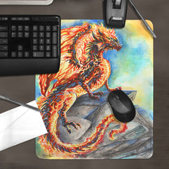 Flamewing Dragon Mousepad