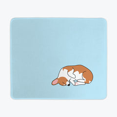 Sleepy Corgi Mousepad