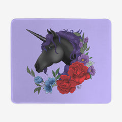 Black Unicorn Mousepad