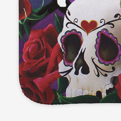 Sugar Skull Rose Garden Mousepad - Kari-Ann Anderson - Corner - 051