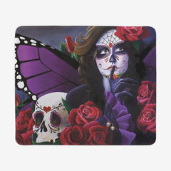 Sugar Skull Rose Garden Mousepad