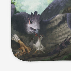 Harpy Eagle Griffins Mousepad - Katie Jelich - Corner - 051