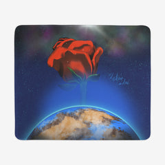 Earth Rose large gaming mousepad by Katiria Cortes.