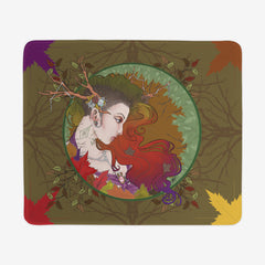 Goddess Of Autumn Mousepad - Mercedes Auman - Mockup - 051