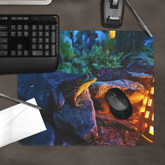 Lantern Lit Frog Mousepad