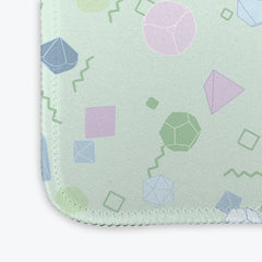 Retro Inspired Tabletop Gaming Dice Set Mousepad