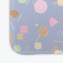 Retro Inspired Tabletop Gaming Dice Set Mousepad