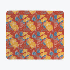 Tropical Floral Shells Mousepad