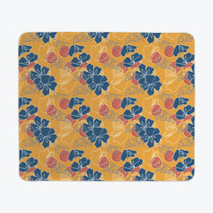 Tropical Floral Shells Mousepad