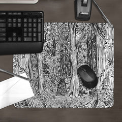 Drawn Into the Woods Mousepad