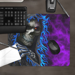 The Skeleton Reaper Mousepad - Shawnsonart - Lifestyle - 051