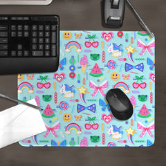 Happy Place Hair Clips Mousepad