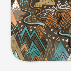 Maximalist Mountain Maze Mousepad