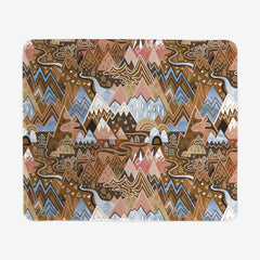 Maximalist Mountain Maze Mousepad