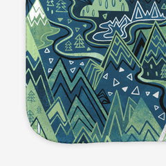Maximalist Mountain Maze Mousepad