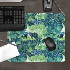 Maximalist Mountain Maze Mousepad