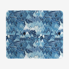 Maximalist Mountain Maze Mousepad