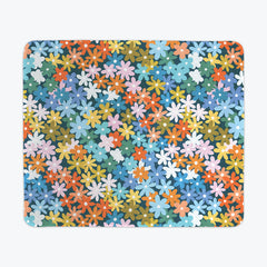 Ombre Flower Field Mousepad