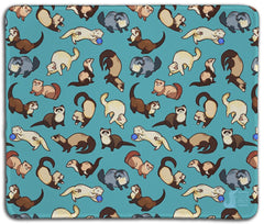 Ferrets Mousepad - Colordrilos - Mockup - 051