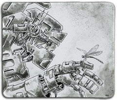 Lonely Robot Dragonfly Mousepad - Dan MacKinnon - Mockup - 051