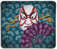 Kabuki Teal Mousepad - Jordan Poole - Mockup - 051