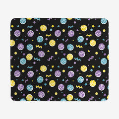 Go For The Volley Mousepad - Inked Gaming - HD - Mockup - Black - 051