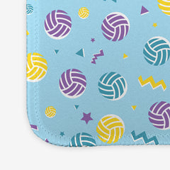 Go For The Volley Mousepad - Inked Gaming - HD - Corner - Blue - 051