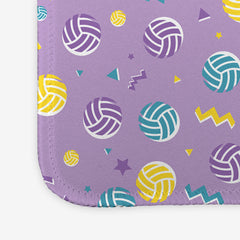 Go For The Volley Mousepad - Inked Gaming - HD - Corner - Purple - 051