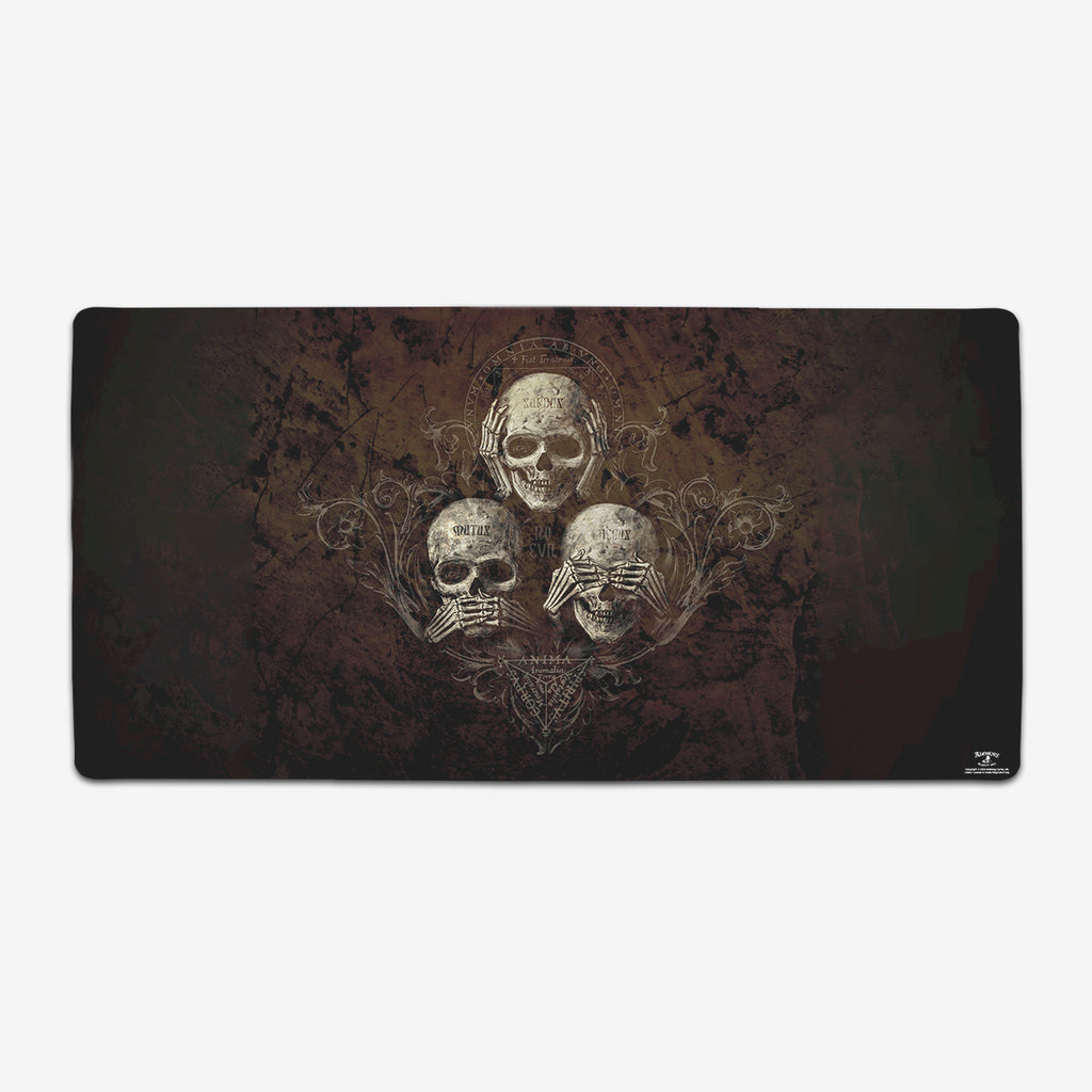 No Evil Extended Mousepad