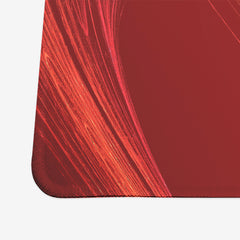 Cooled Spiral Extended Mousepad - Aubrey Denico - Corner - Red - XL