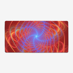 Cooled Spiral Extended Mousepad - Aubrey Denico - Mockup - Red - XL