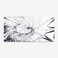 Spiral Splat Extended Mousepad