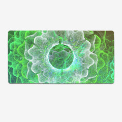 White Rose Extended Mousepad