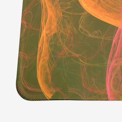 White Rose Extended Mousepad