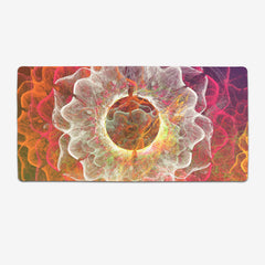 White Rose Extended Mousepad