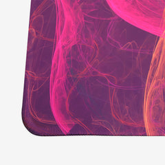 White Rose Extended Mousepad