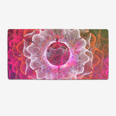 White Rose Extended Mousepad