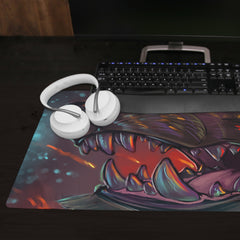 World on Fire Extended Mousepad