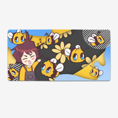 Ruler Of Bees Extended Mousepad - Brooke Hudy - Mockup - XL