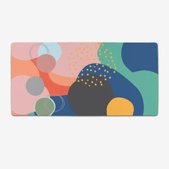 Bunch O' Shapes Extended Mousepad - Carbon Beaver - Mockup