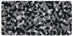 Camo Pattern Extended Mousepad - Carbon Beaver - Mockup - Gray- XL
